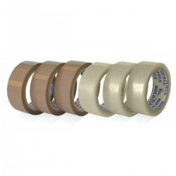 Ταινία συσκευασίας διαφανές 48mm X 60mm Ταινία συσκευασίας διαφανές 48mm X 60mm